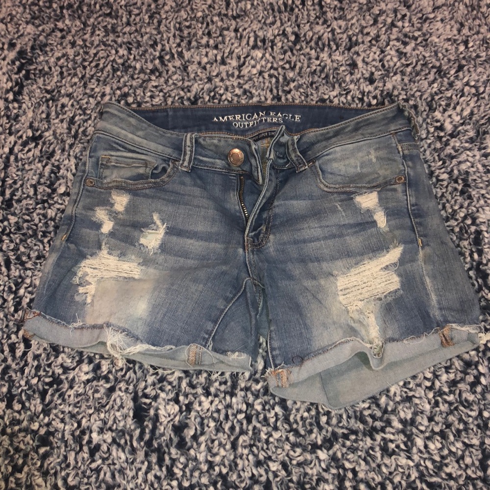 American Eagle Jean Shorts (Super Super Stretch)